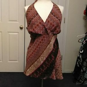 Plus Size Multi-colored Tank Top